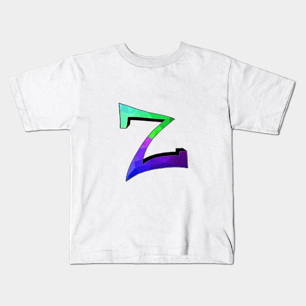 Zeppelin Games Black Logo Kids T-Shirt by ZeppelinGames